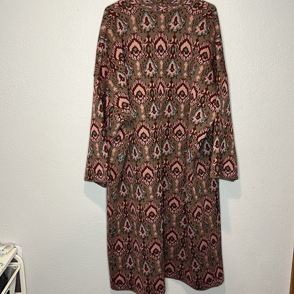 ZARA JACQUARD KNIT KIMONO JACKET SPECIAL EDITION S - Picture 3 of 5